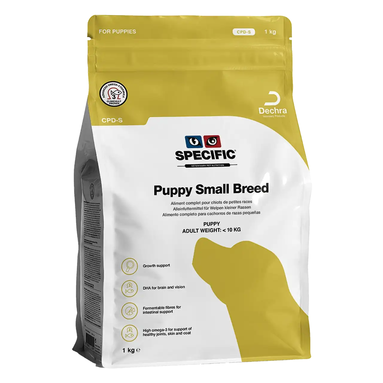 specific-cpd-s-puppy-small-breed-hundefutter 1 Kilogramm Futter von Specific für Welpen kleiner Rassen