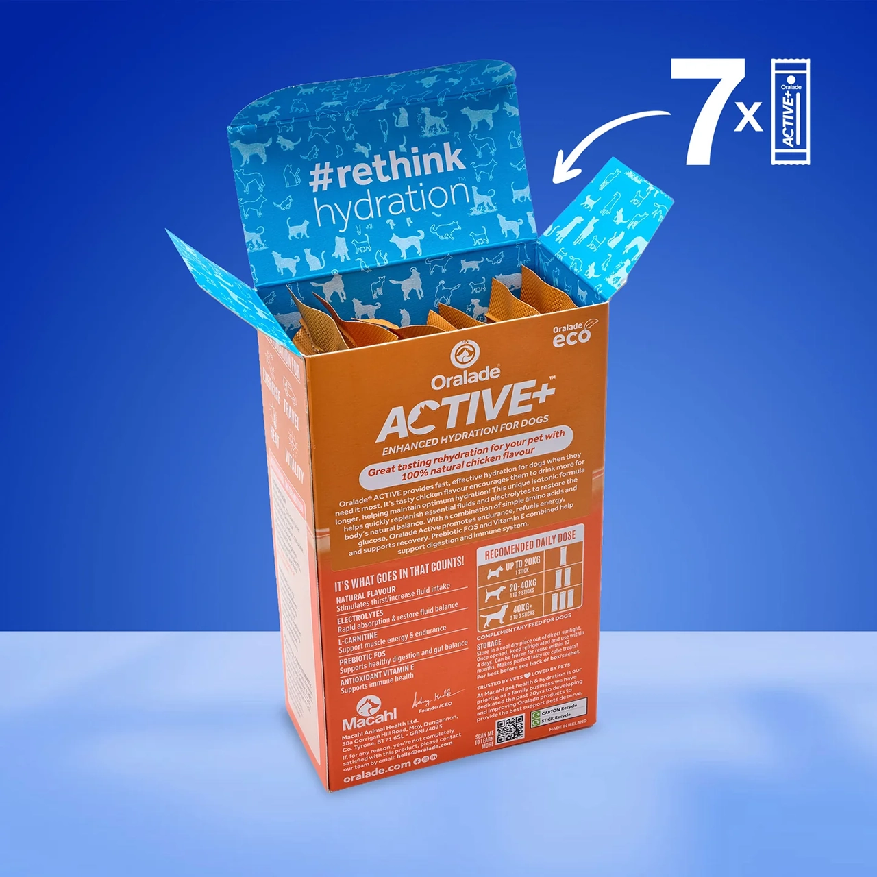 ACTIVE+ Concentrate Huhn - elektrolythaltiges Getränk für Hunde