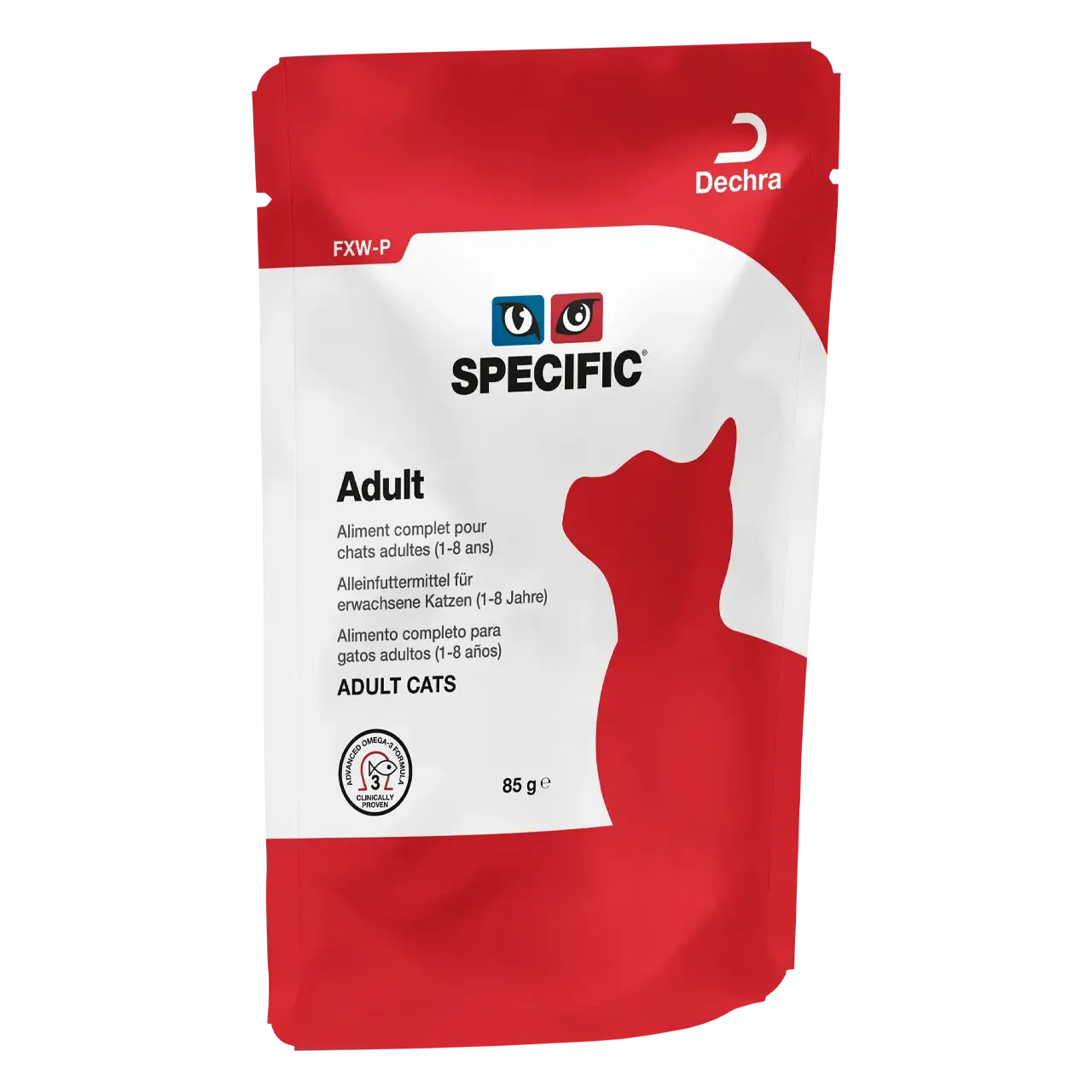 specific-fxw-p-adult-katzenfutter 85 Gramm Futter von Specific für erwachsene Katzen (1-8 Jahre)