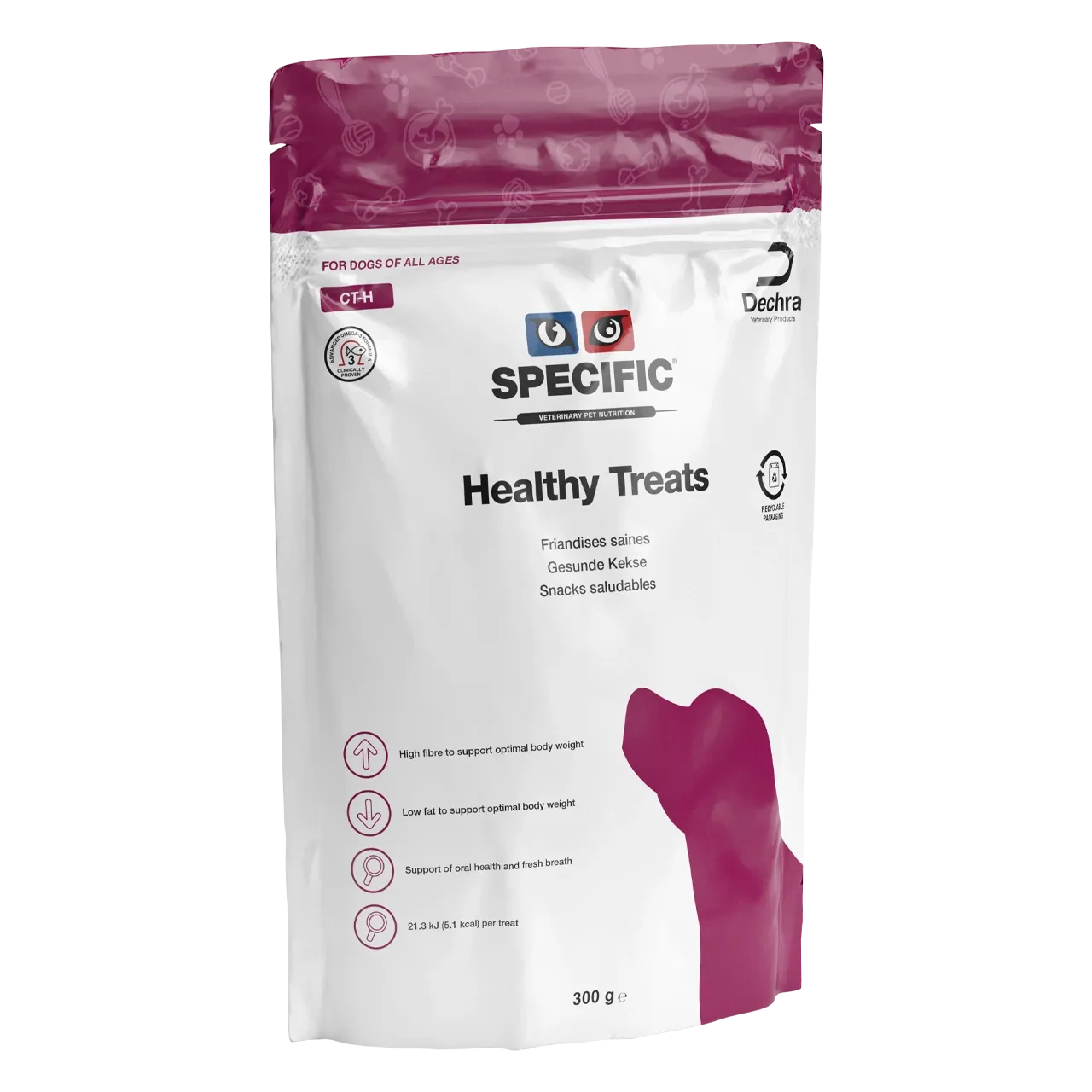 specific-ct-h-healthy-treats-hundefutter 300 Gramm gesunde Kekse von Specific für Hunde