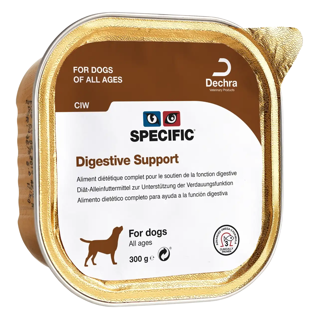 specific-ciw-digestive-support-hundefutter 300 Gramm Diätfutter von Specific für Hunde zur Unterstützung der Verdauungsfunktion
