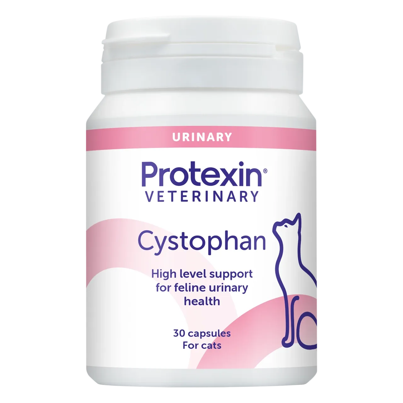 protexin-cystophan-ergaenzungsfutter 30 Kapseln Ergänzungsfutter von Protexin für Katzen zur Unterstützung vom Urogenitaltrakt