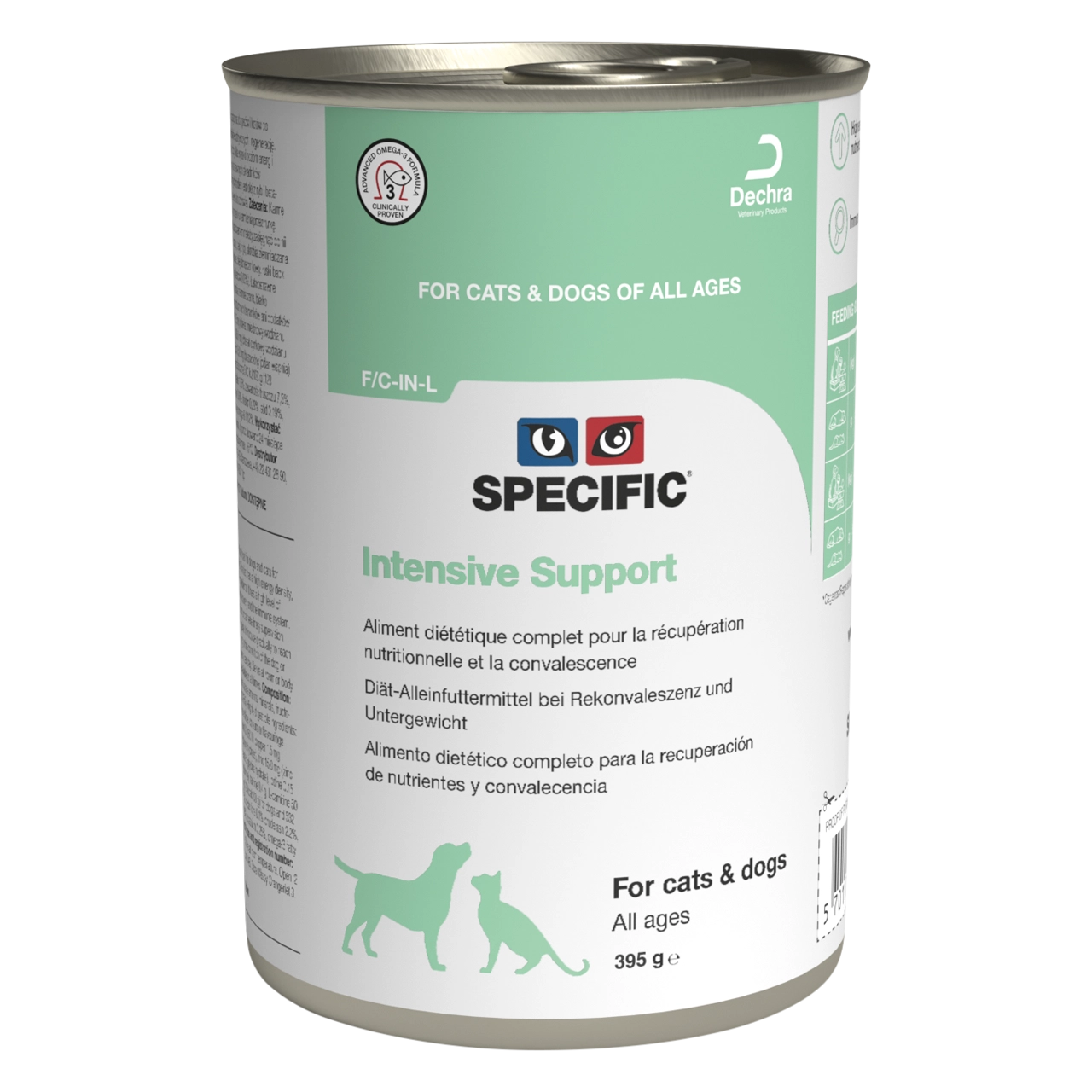 specific-fc-in-l-intensive-support-tierfutter 395 Gramm Diätfutter von Specific für Katzen und Hunde bei Rekonvaleszenz und Untergewicht