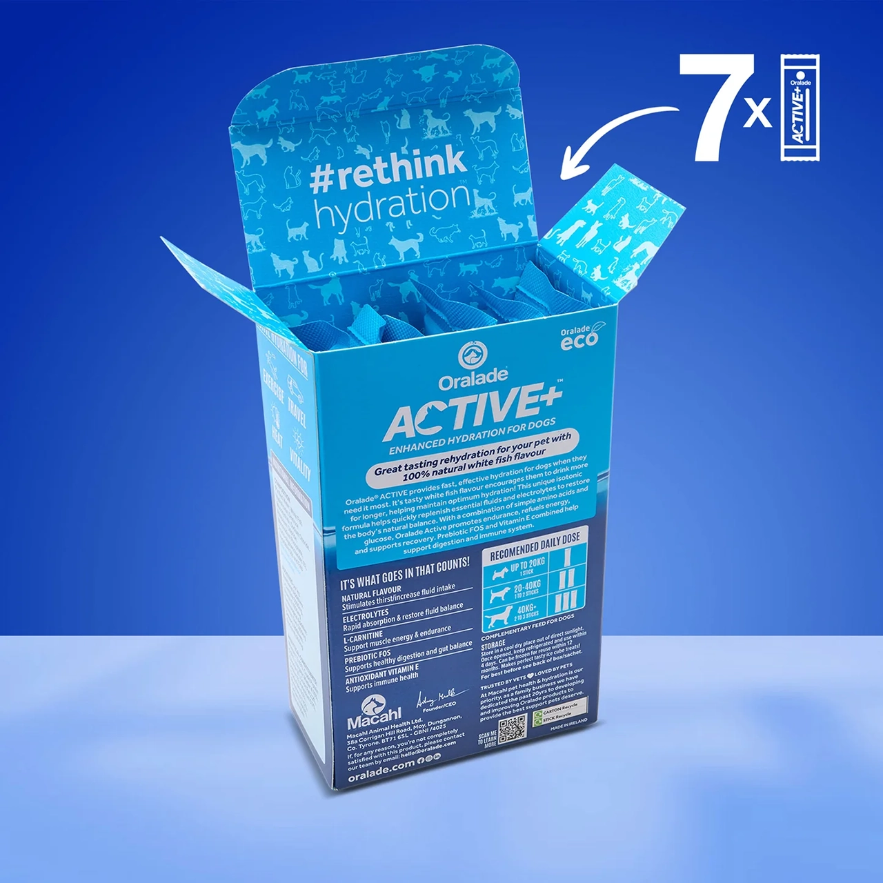 ACTIVE+ Concentrate Fisch - elektrolythaltiges Getränk für Hunde ACTIVE+ Concentrate Fisch - elektrolythaltiges Getränk für Hunde