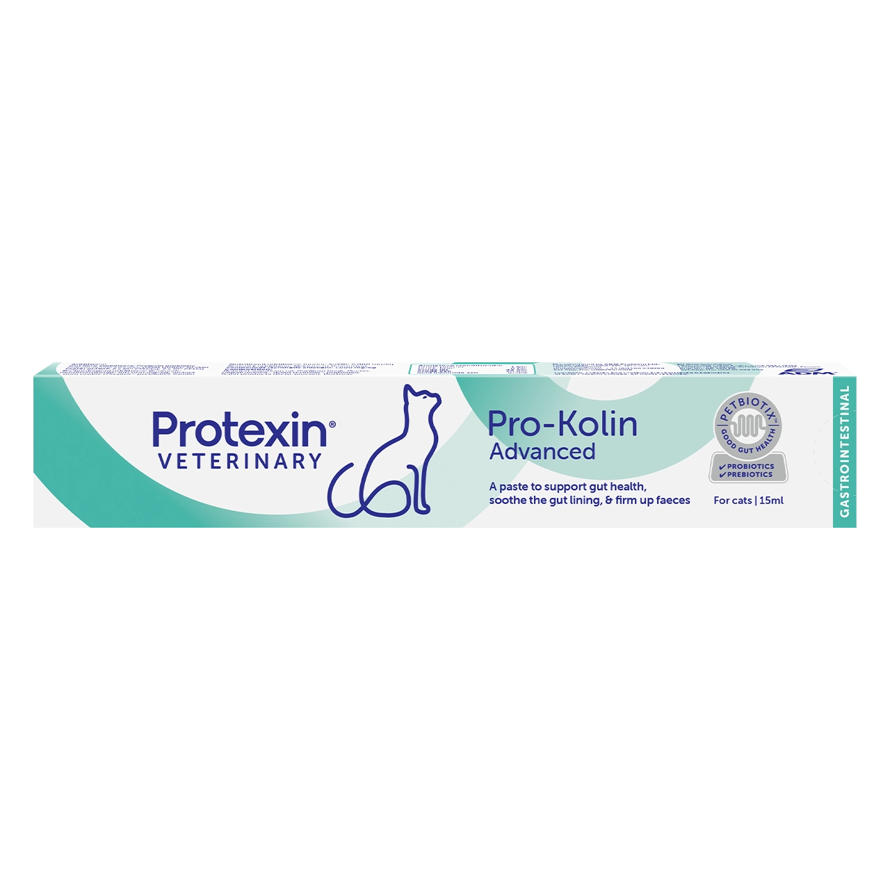 protexin-pro-kolin-advanced-cat-aliment-complementaire 15 millilitres de complément alimentaire de Protexin pour soutenir la santé intestinale des chats