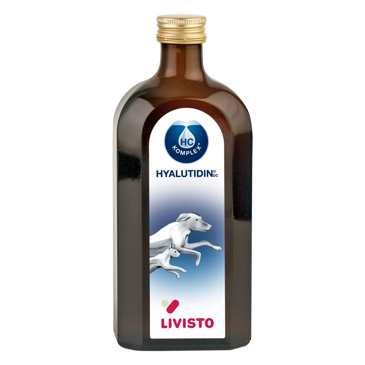 hyalutidin-dc-aliments-complementaires 125 millilitres complément alimentaire pour chiens et chats, pour la conservation de la mobilité