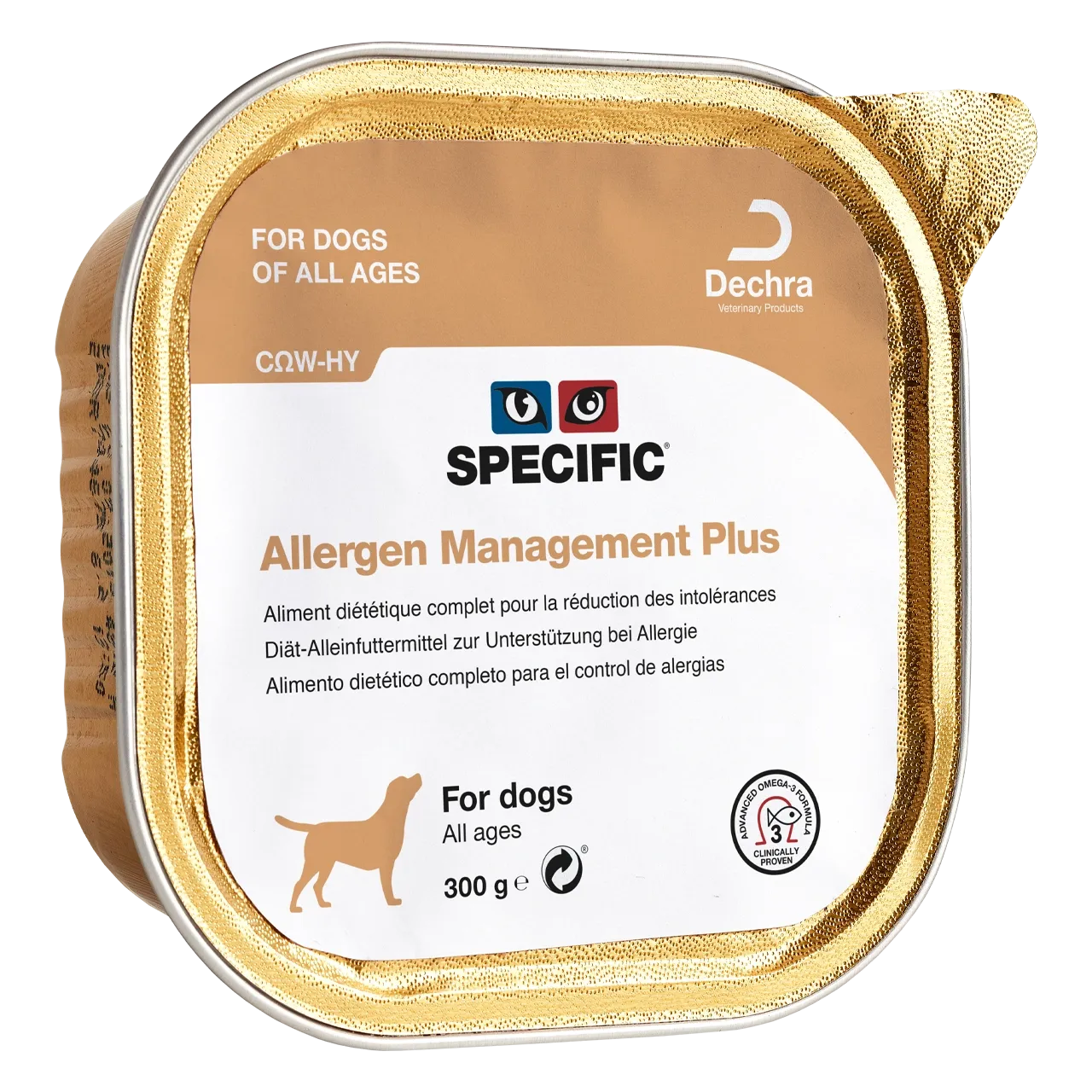 specific-cow-hy-allergen-management-plus-hundefutter 300 Gramm Diätfutter von Specific für Hunde zur Unterstützung bei Allergie