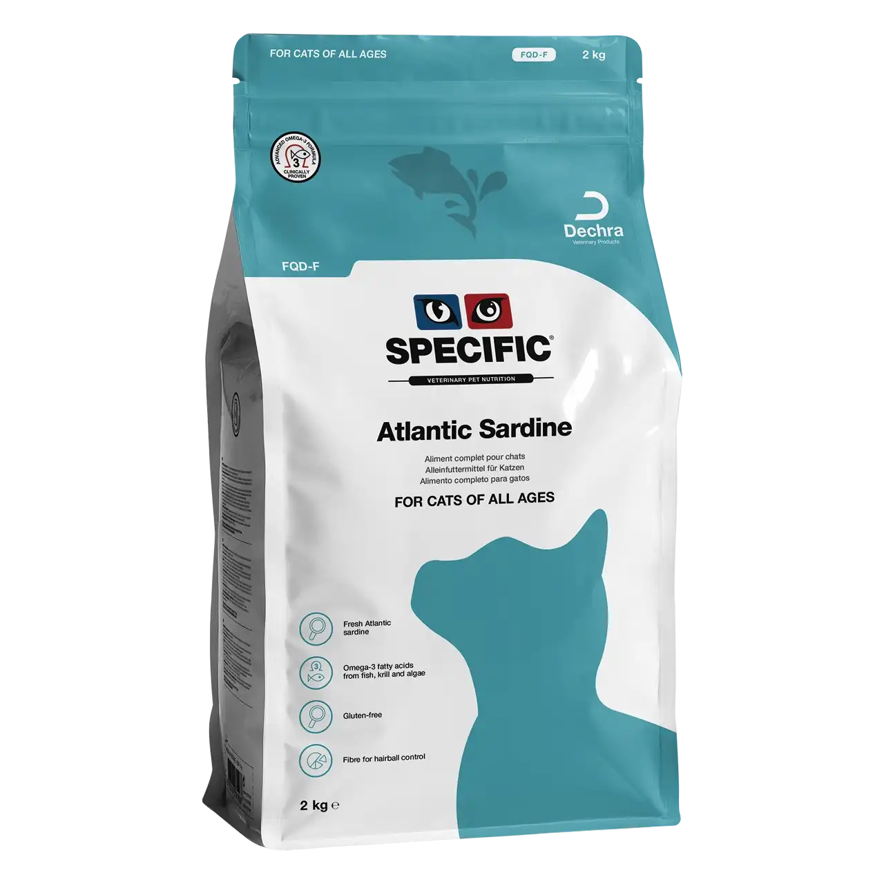 specific-fqd-f-atlantic-sardine-katzenfutter 2 Kilogramm Futter von Specific für Katzen
