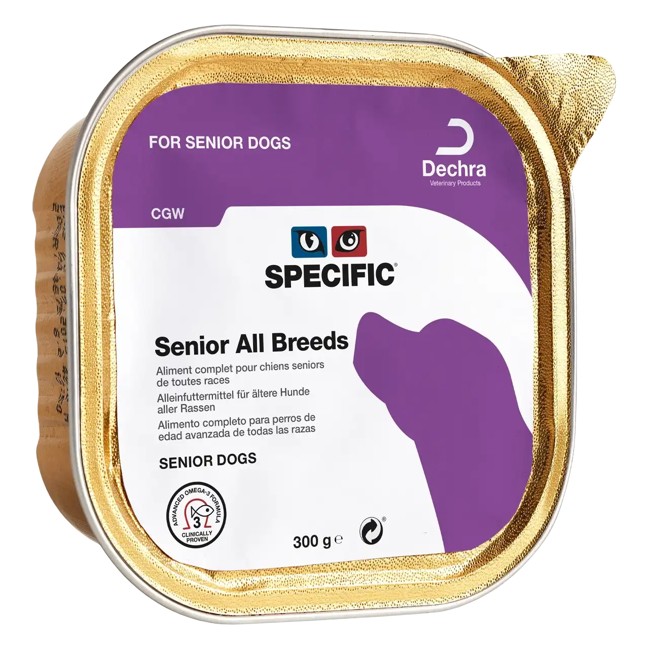 specific-cgw-senior-all-breeds-hundefutter 300 Gramm Futter von Specific für ältere Hunde aller Rassen