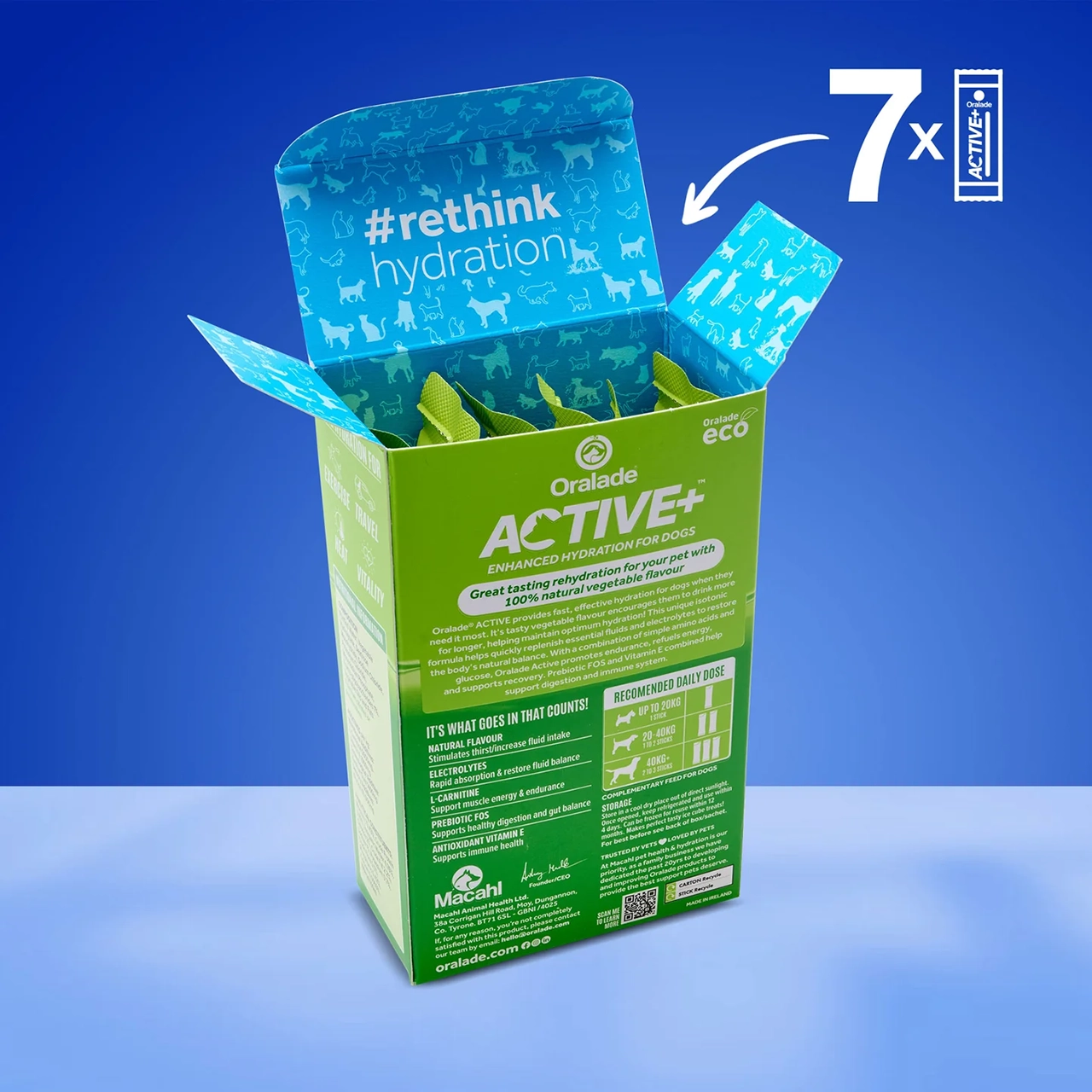 ACTIVE+ Concentrate Gemüse - elektrolythaltiges Getränk für Hunde