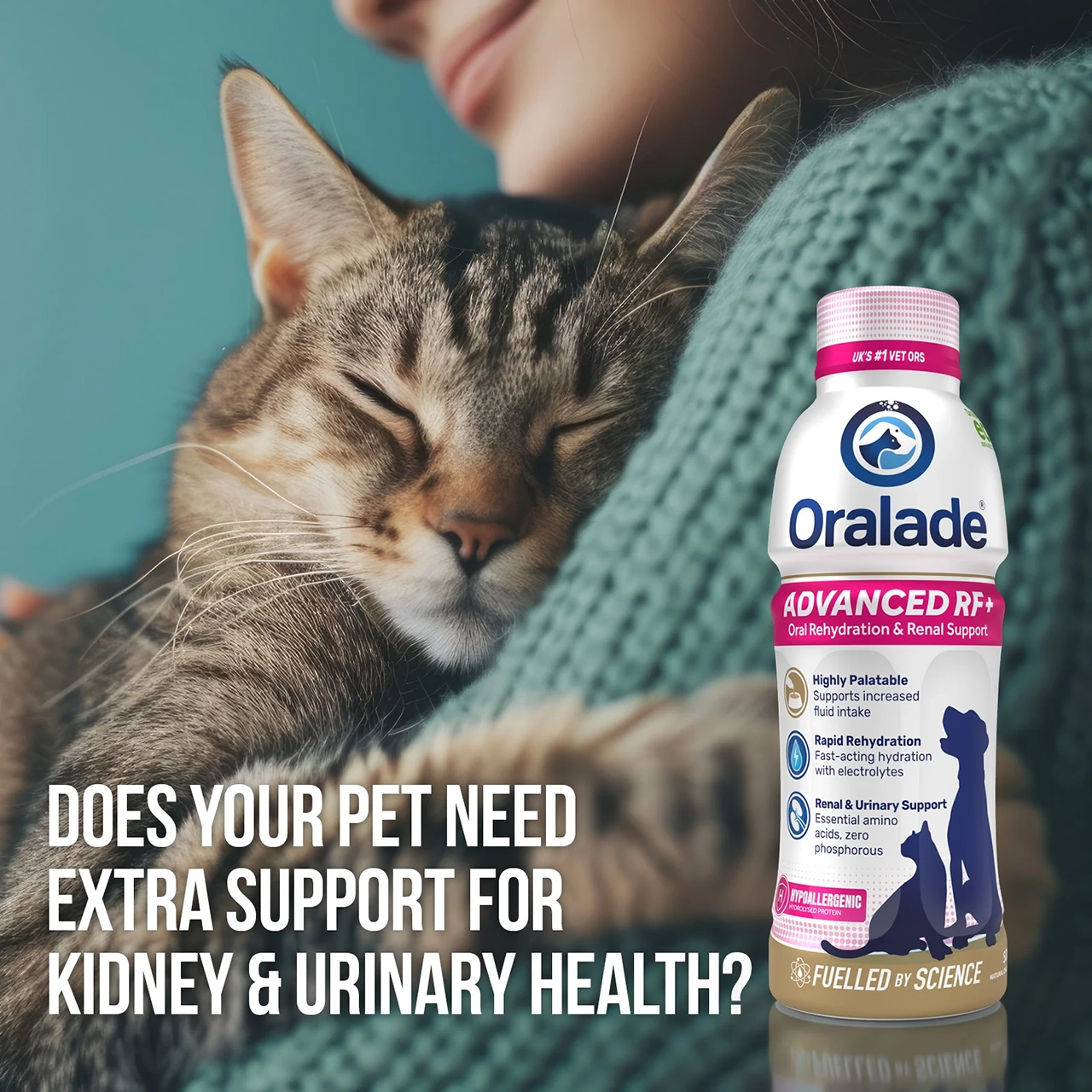 Advanced RF+ Flüssigkeitstherapie für Katzen Advanced RF+ Flüssigkeitstherapie für Katzen