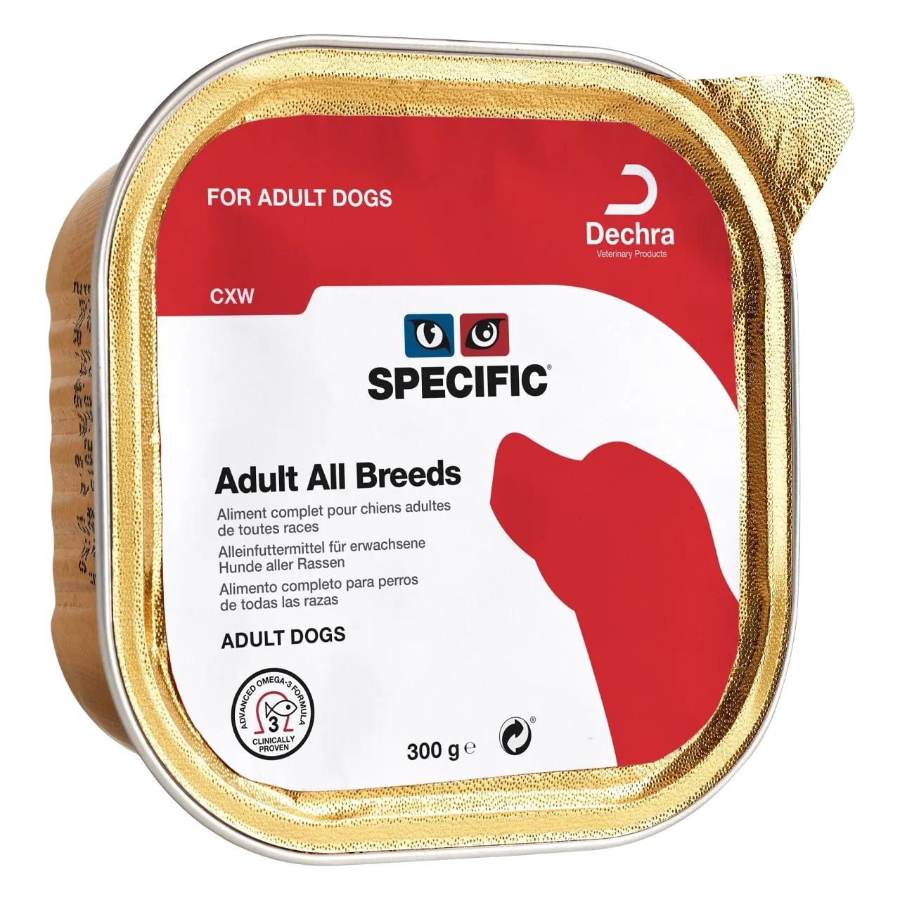 specific-cxw-adult-all-breeds-hundefutter 300 Gramm Futter von Specific für erwachsene Hund aller Rassen