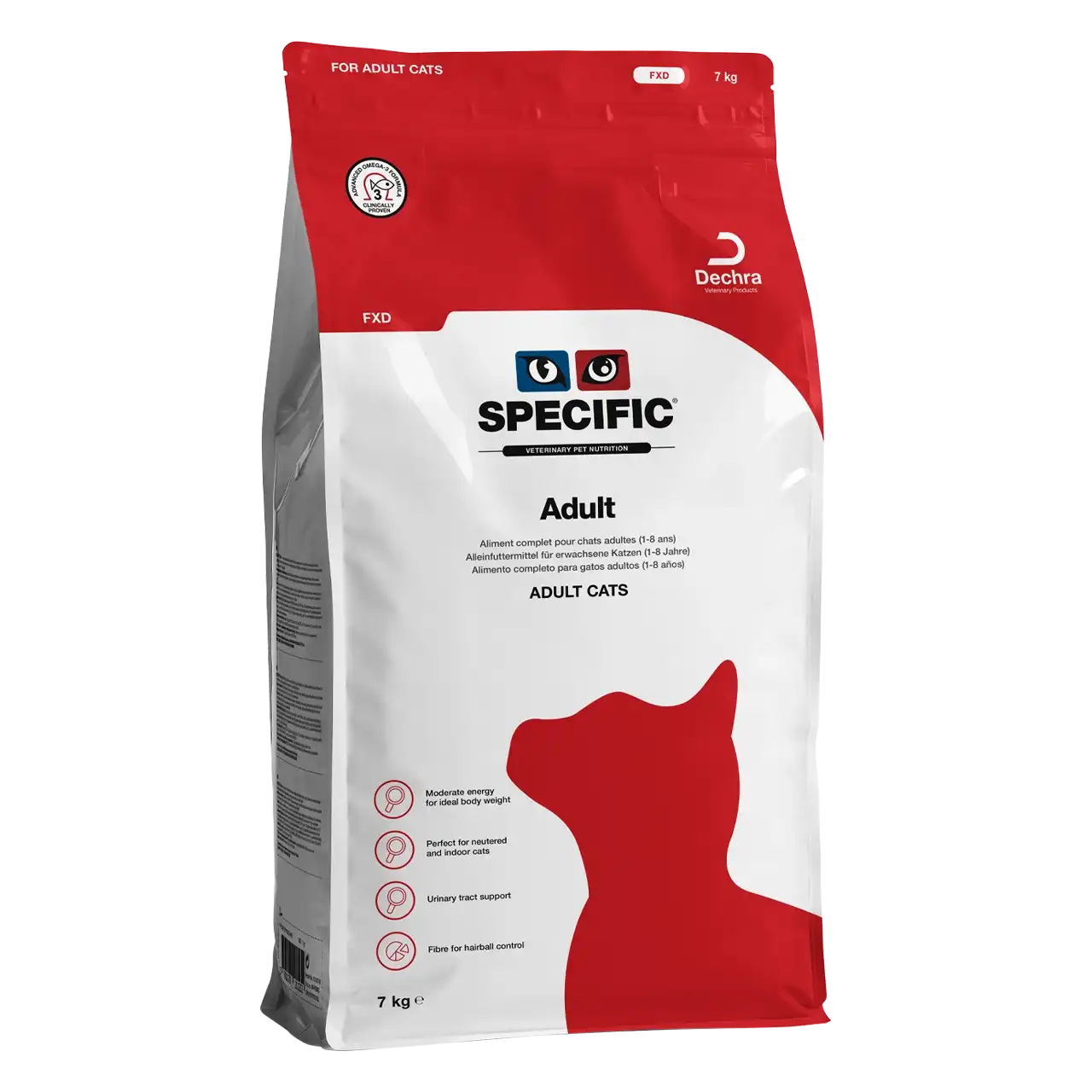 specific-fxd-adult-katzenfutter 7 Kilogramm Futter von Specific für erwachsene Katzen (1-8 Jahre)