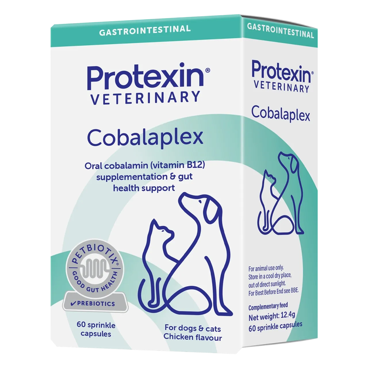 protexin-cobalaplex-ergaenzungsfuttermittel 60 Kapseln Ergänzungsfuttermittel von Protexin für Hunde und Katzen zur Unterstützung der Darmflora