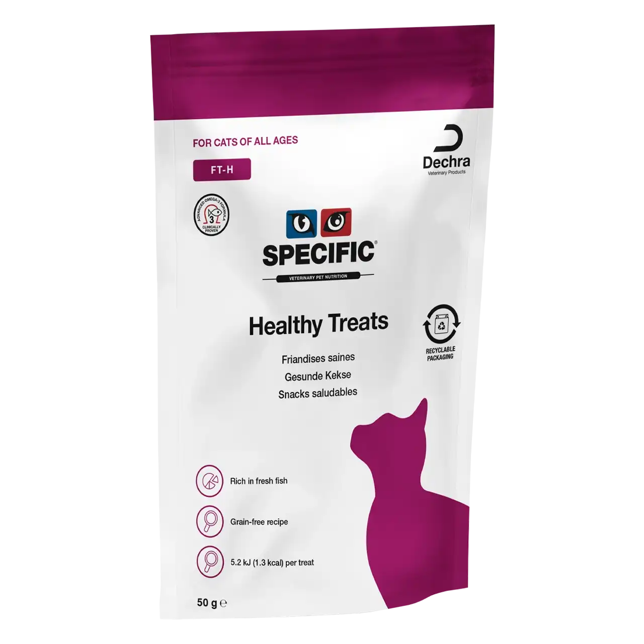 specific-ft-h-healthy-treats-aliments-pour-chats 50 grammes friandises saines de Specific pour chats
